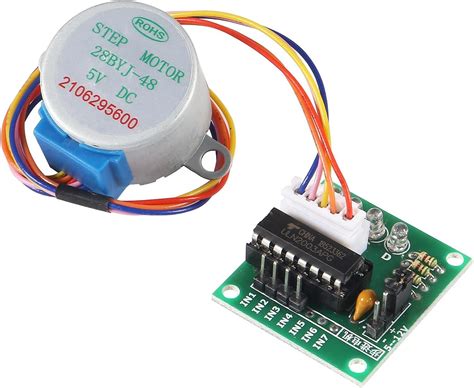 Aoicrie Sets Byj Dc V Stepper Motor Uln Driver Test Module