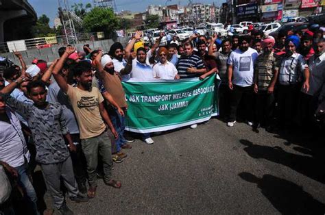 Transporters Strike Hits Life In Jammu The Tribune