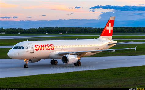 HB IJP Swiss Airbus A320 At Munich Photo ID 1588765 Airplane