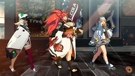 4k Legs Baiken Walking Women With Swords Hat Guilty Gear Bridget