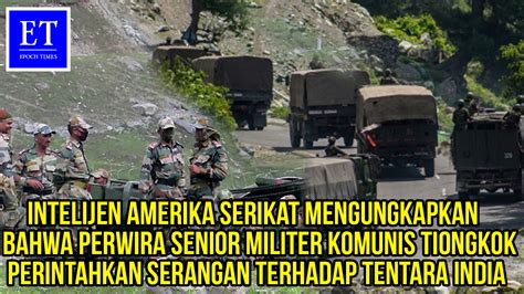 Intelijen AS Ungkap Bahwa Perwira Senior Militer PKT Perintahkan