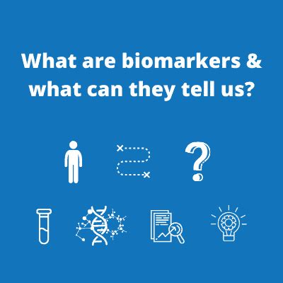 Examples of biomarkers and biomarker data analysis