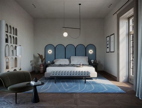 blue bedroom rug | Interior Design Ideas