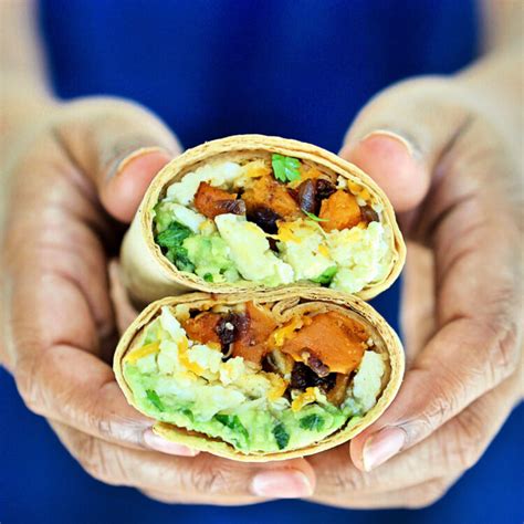 Healthy Make Ahead Breakfast Burritos The Foodie Physician