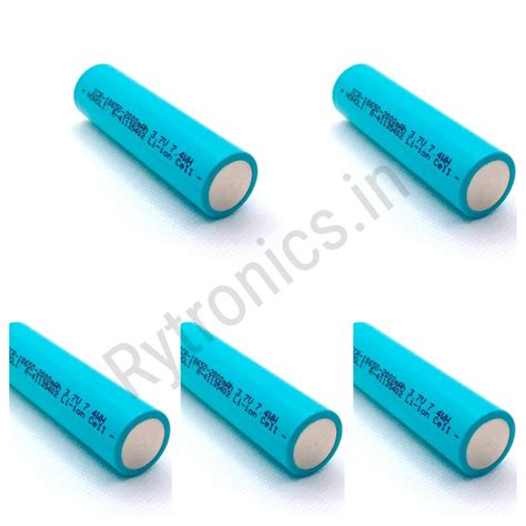 Icr 18650 2000mah 37v Lithium Ion Rechargeable Battery High Quality Pack Of 5