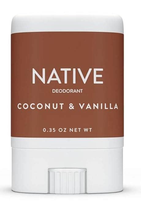 Native Coconut And Vanilla Deodorant Mini 035oz 2pack