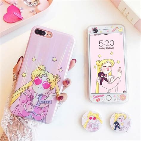 Sailormoon Heart Eyes Phone Case For Iphone 6 6s 6plus 7 7plus 8 8p X