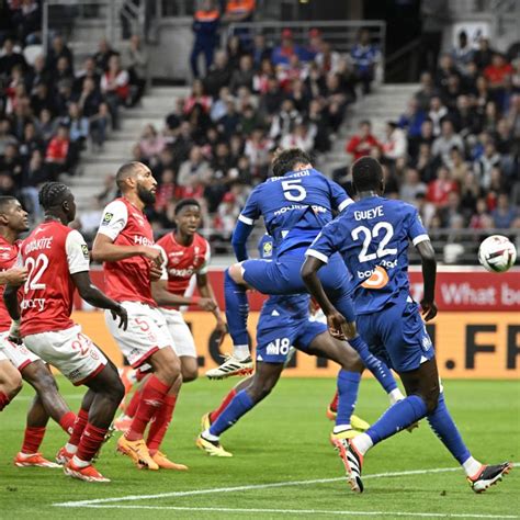 Stade Reims Vs Olympique Marseille Game Centre 15 05 2024