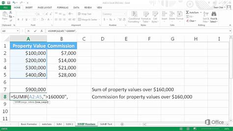 Excel Sumif Function with Examples & Easy Steps | OpenCase