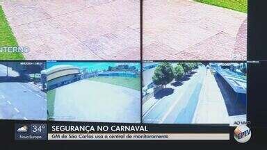 Jornal da EPTV 1ª Edição São Carlos Araraquara GCM de São Carlos