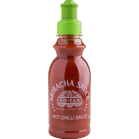 Sriracha Hot Chili Sauce Bottle 215 Ml · Go Tan · Supermercado El Corte Inglés