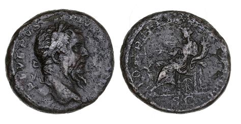 Roman Imperial Rare Bronze As Of Septimius Severus Roman Imperial Coins