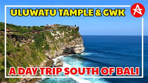 Motorbike On Toll Road In Bali Uluwatu Tample And GWK Bali Vlog