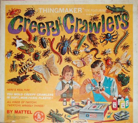 Vintage Creepy Crawlers Bug Maker 1960s Toys Old School Toys