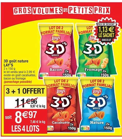 Promo 3d Goût Nature Lay s chez Cora iCatalogue fr