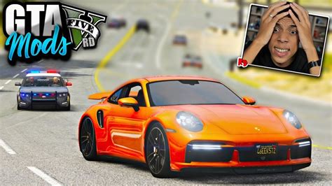 A FUGA INSANA A PORSCHE DO RENATO GARCIA INCRÍVEL GTA 5 MODS