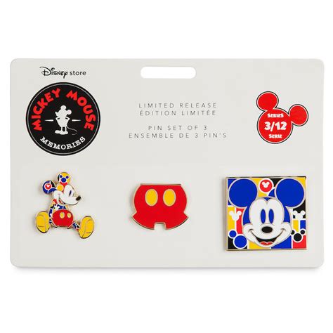 Mickey Mouse Memories Pin Set 3 Disney Pins Blog