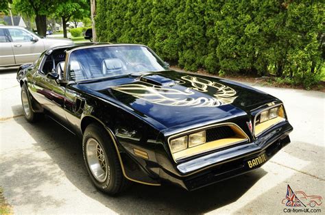 1978 Se Bandit Trans Am53k Milesstunning Black On Black Vinylt Tops