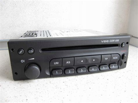 RADIO OPEL VDO CDR 500 KOD ASTRA ZAFIRA OMEGA Inne 13619574550