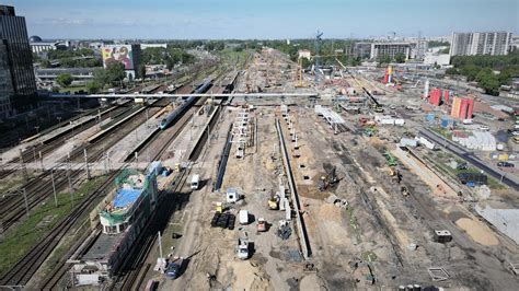 Na budowie nowej stacji Warszawa Zachodnia pojawiła się wiecha