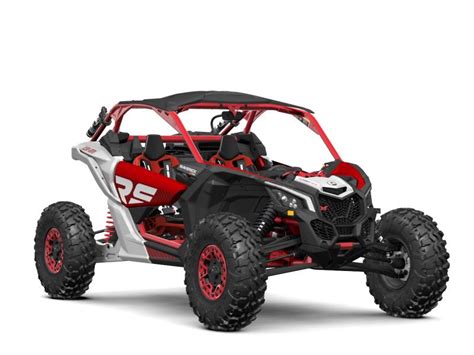 2024 Can Am Maverick X3 X Rs Turbo RR Fiery Red Hyper Silver 24BR039