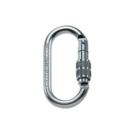 Mousqueton Acier Vis Oval Pro Lock Camp