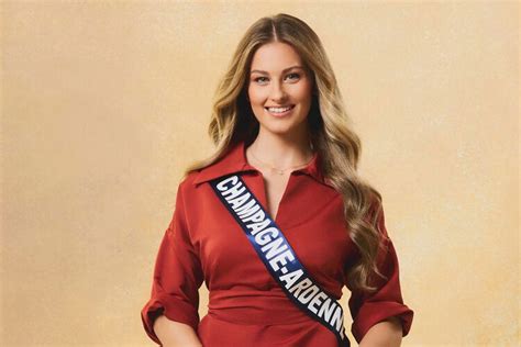 Miss France 2024 qui est Noa Dutitre élue Miss Champagne Ardenne