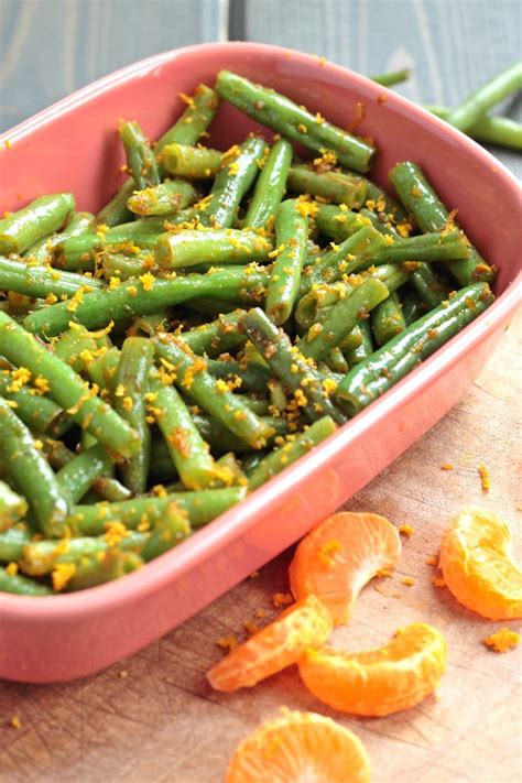 Mandarin Orange Green Beans