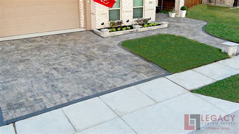 Plano Paver Driveways Legacy Custom Pavers