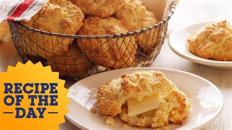 Recipe Of The Day Homemade Buttermilk Biscuits Food Network Youtube