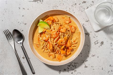 Laksa Malaisienne Soupe De Crevettes Coco Recette HelloFresh