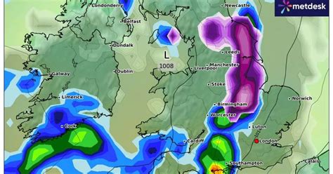 UK snow mapped: Weather charts show huge Arctic blast set to freeze ...