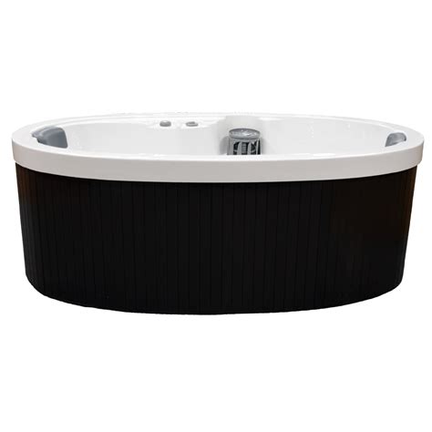 Plugin and Play 2 Person 13 Jet Oval Portable Hot Tubs and Jacuzzi Spa