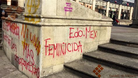 Deja Marcha Feminista Pintas Y Opiniones Divididas En Edomex