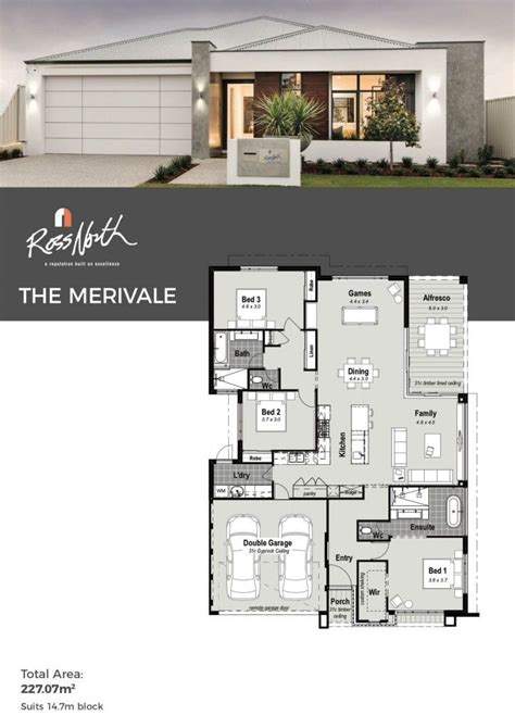 Modern Family House Floor Plan - Floor Plans Concept Ideas