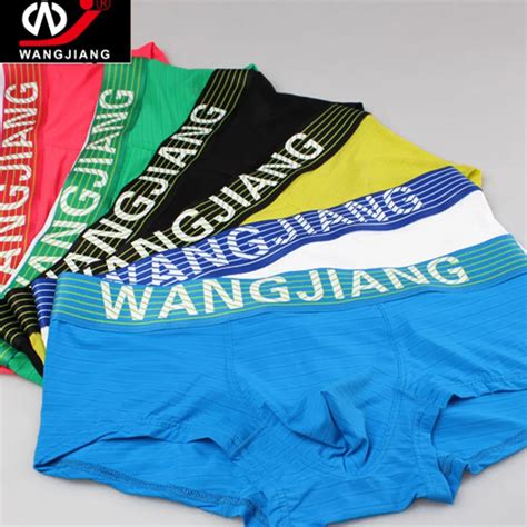 Hot Sale Mens Panties Breathable Ice Silk Mens Boxer Underwear Boxer