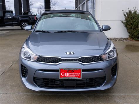 New 2020 Kia Rio S Front Wheel Drive 4dr Car