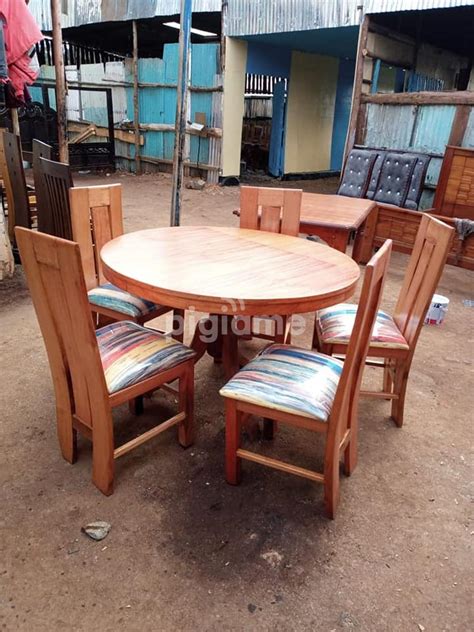 Seater Mahogany Wood Dining Table Set In Ngong Road Golf Course