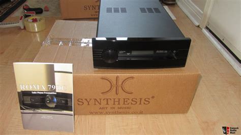 Synthesis Roma Dc Phono Preamp For Sale Canuck Audio Mart