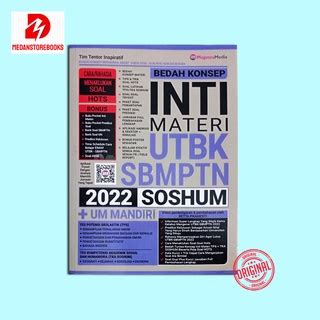 Jual BEDAH KONSEP INTI MATERI UTBK SBMPTN 2022 SOSHUM UM MANDIRI