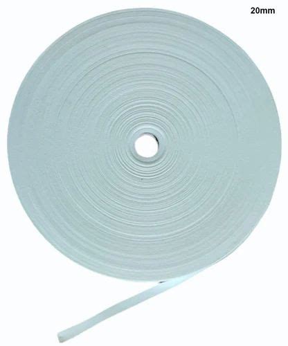 Plain 20mm White Satin Lanyard Roll At Rs 2 8 In Bengaluru ID