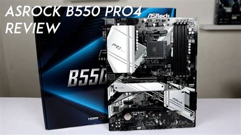 Review Motherboard Asrock B550 Pro4 Mobo B550 Kelas Budget Youtube