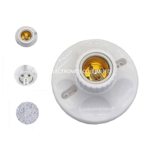 Factory Wholesale Threaded Lamp Holder Ceramic Light Socket Lighting