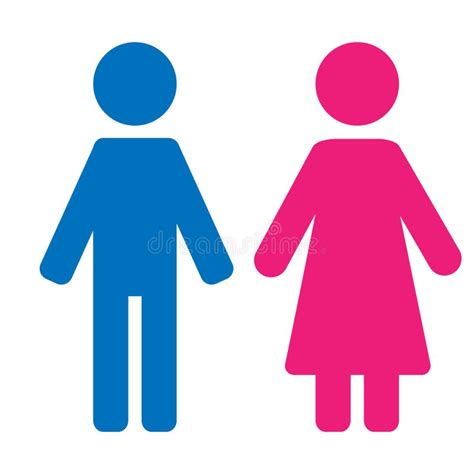 Ensemble De Symbole De Genre Icône Hommes femmes De Vecteur D homme De