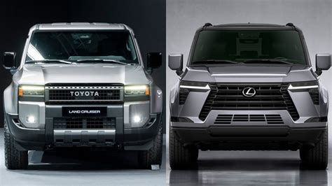 2024 Toyota Land Cruiser Prado Vs 2024 Lexus GX YouTube