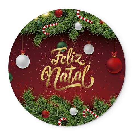 Painel Tem Tico Feliz Natal Veste F Cil C El Stico Estamparia Net