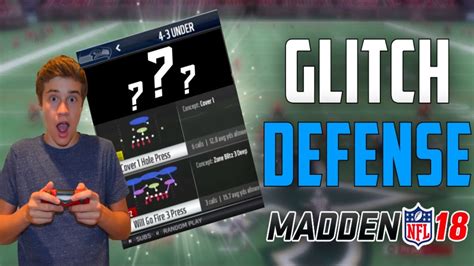 Brand New Glitch Defense In Madden 18 Revealed Best Base Defense In