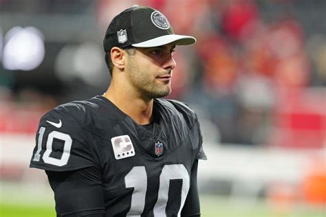 What Happened To Jimmy Garoppolo Raiders QB Benched For Rookie QB