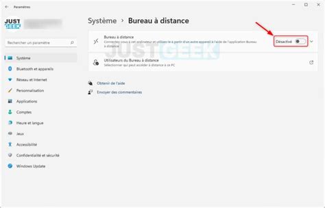 comment activer et utiliser le bureau à distance