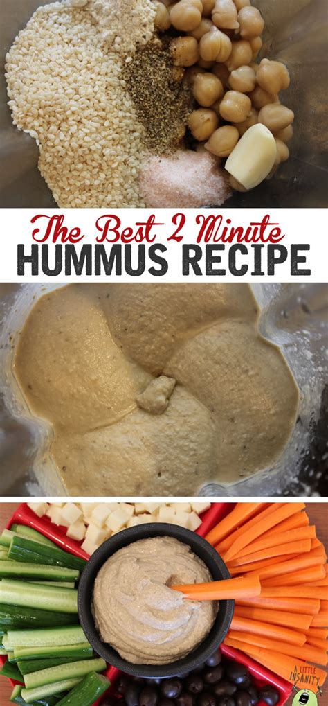 The Best Homemade Hummus Recipe In A Vitamix Easy Recipe Easy